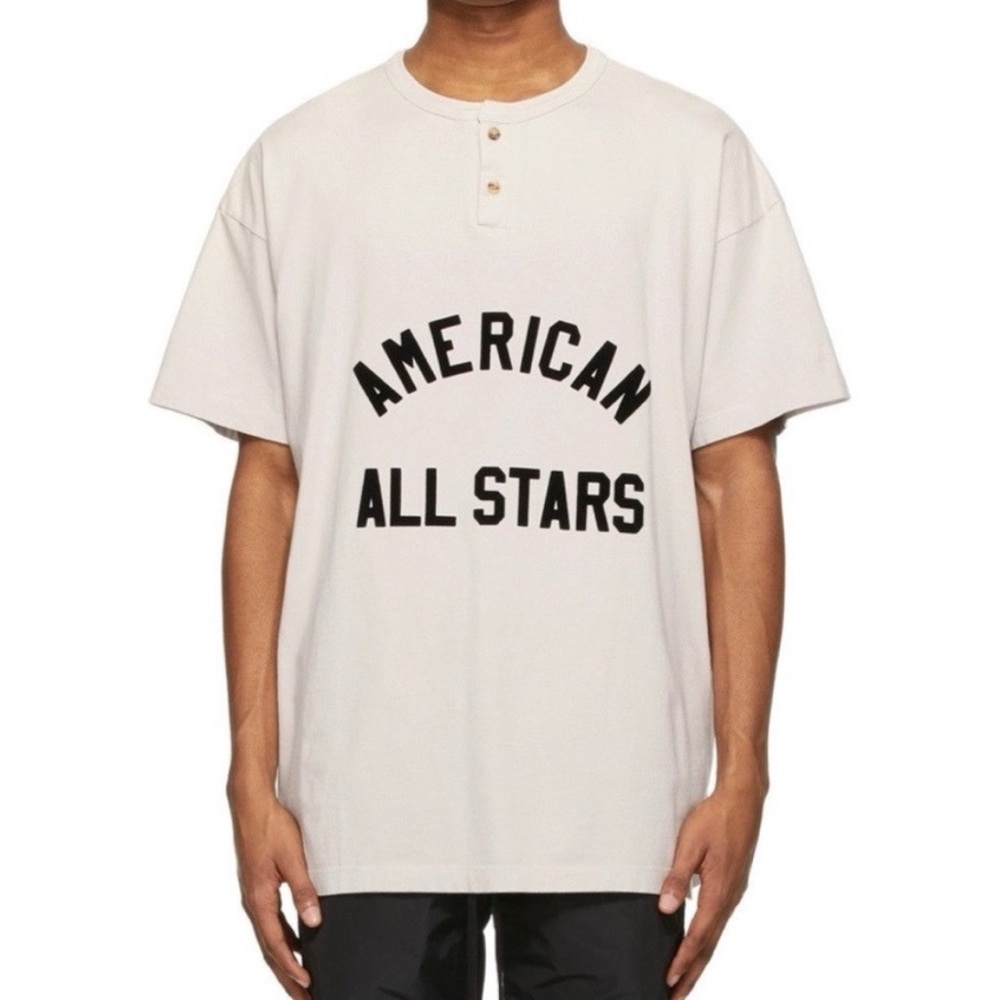 Fear of God 7th Seventh Collection Henley Short Sleeve Men’s XL